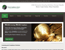 Tablet Screenshot of bitcoinlicensing.net